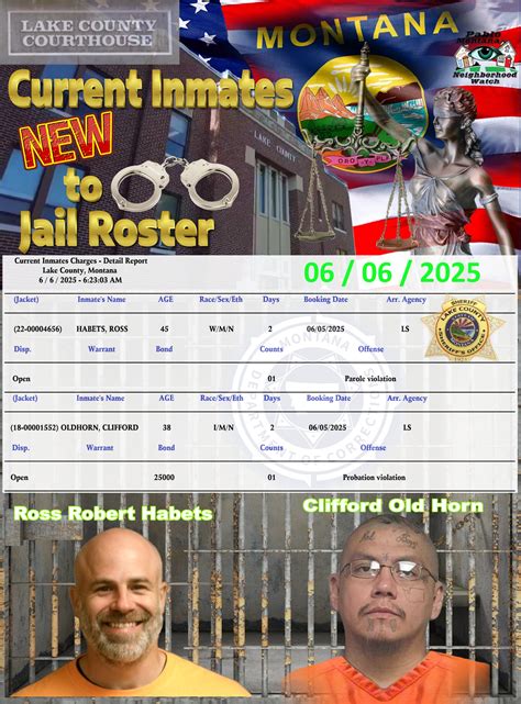 Pablo - New Inmates to Lake County Jail Roster - June 6th 2025 - | Facebook