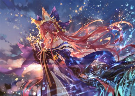Tamamo no Mae HD Wallpaper - Fate/Grand Order by azomo