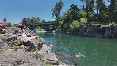 Portland records hottest day of year, crowds seek relief at rivers ...