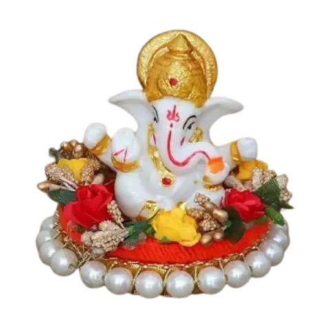 Buy Bhavya Creation Handicraft Ganesh Statue Murti Idol for Car Home ...