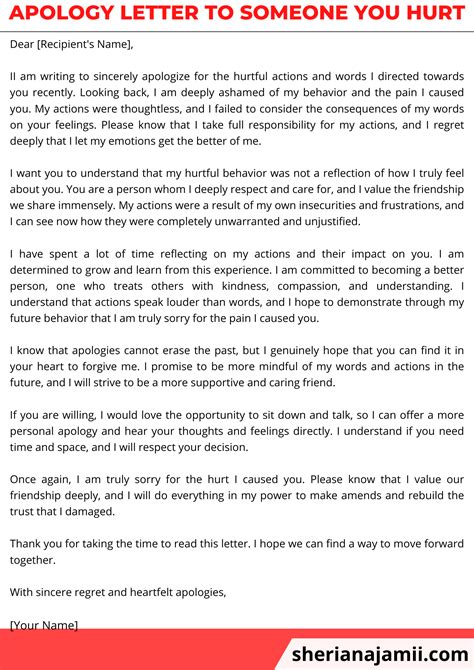 Apology Letter To Someone You Hurt [2025] | Sheria Na Jamii