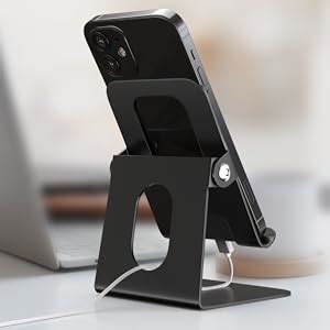 Elv Metal Tabletop Adjustable Mobile Phone Foldable Holder Stand Dock