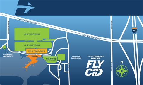 Parking | Short-term & Long-term Lots | Eastern Iowa Airport