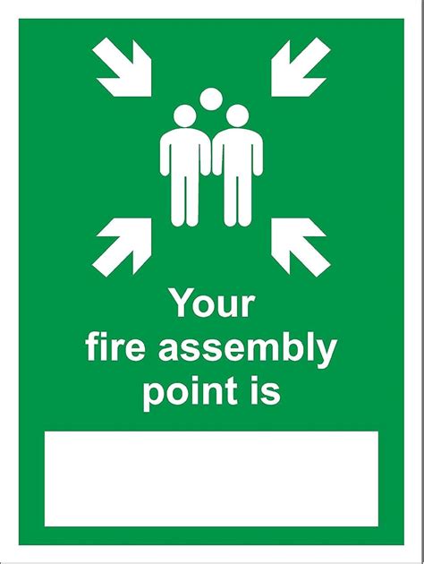 KPCM Display ltd Emergency Evacuation Safety Sign - 1.2mm Rigid India ...