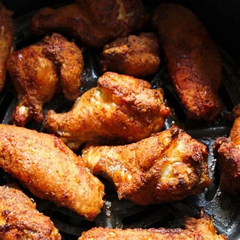 Air Fryer Breaded Chicken Wings | The Two Bite Club