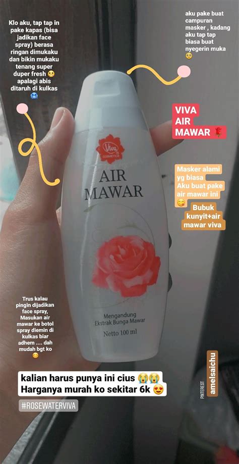 manfaat air mawar produk viva