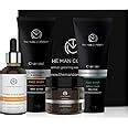The Man Company Face in Point Facial Kit with Vitamin C Serum, Charcoal ...