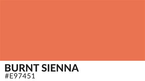 Burnt Sienna: A Dive into One of Nature’s Most Symbolic Colors | HipFonts