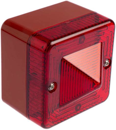 L101XAC230BR/R e2s | e2s L101X Series Red Flashing Beacon, 230 V ac ...