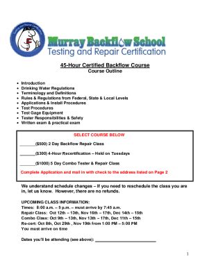 Image result for Backflow Tester Certification