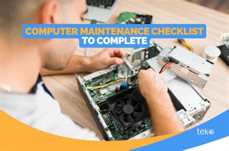 Computer Maintenance List 的图像结果