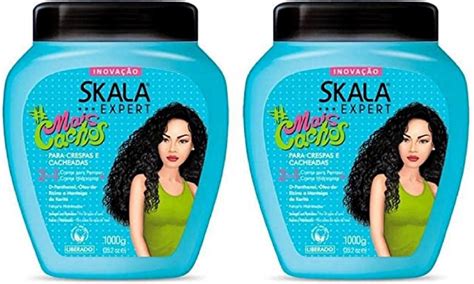 Amazon.com: Skala Mais Cachos Brazilian Hair Care, 1000g - Sulfate ...