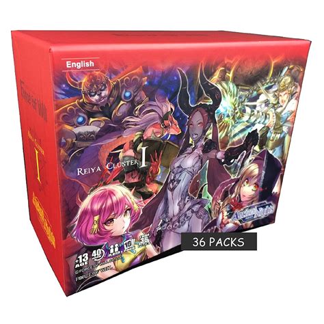 Force Of Will TCG Ancient Nights Reiya R1 Booster Box - 36 packs of 10 ...