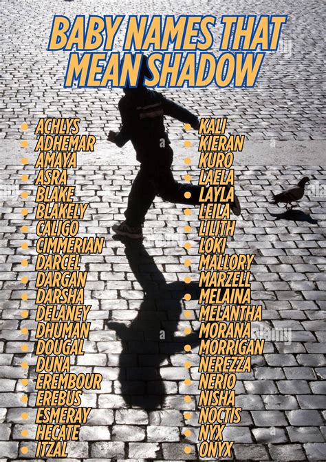 1000+ Beautiful Baby Names that Mean Shadow or Darkness 2025
