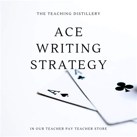 Teaching Literary Argument: The Benefits of Using the ACE Writing ...