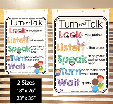 Turn And Talk Poster