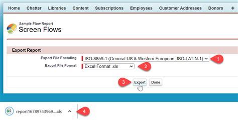 How to Export Salesforce to Excel 的图像结果