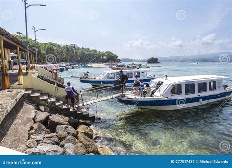 Boracay, Malay, Aklan, Philippines - Coconut Trees Near Station 1 Of ...