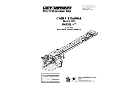 Lift Master User Manual 的图像结果