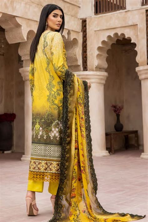 Johra Zard Emb Lawn`24 JH#209 – Siyaab Lawn Hub