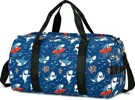 Amazon.com | CAMTOP Kids Duffel Overnight Bag for Boys and Girls ...