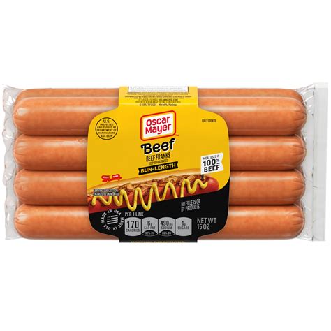 Classic Uncured Beef Franks Hot Dogs