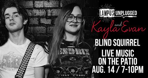 LAMPUS Unplugged - Live Music on the Patio - Blind Squirrel, Blind ...