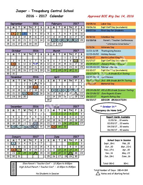 Academic Calendar Syracuse