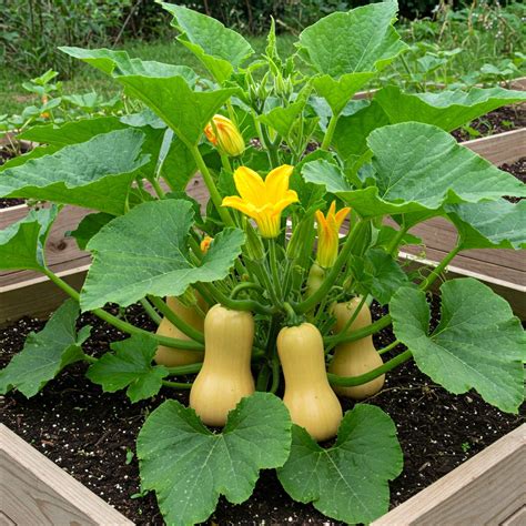Butternut Squash Plant South Anna Butternut Squash – UJAMAA SEEDS