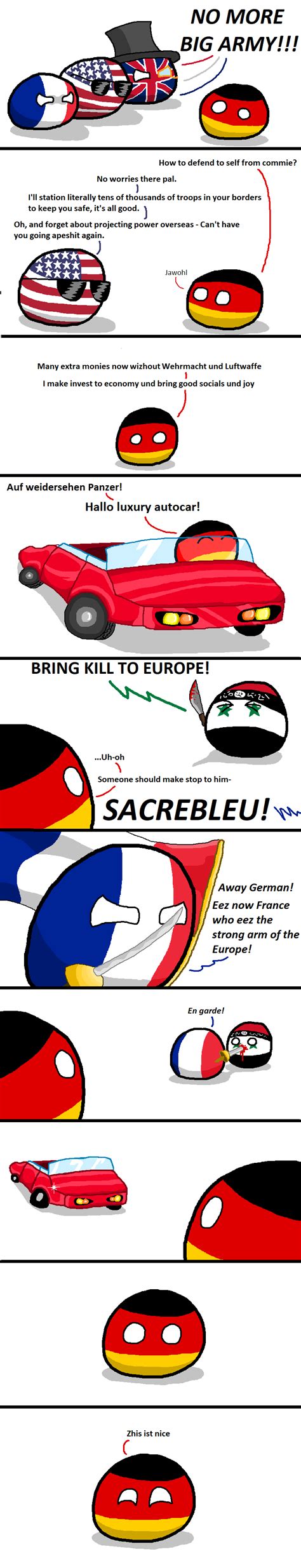 Germany's New Life : r/polandball