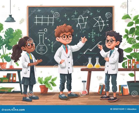 Science Class Cartoon 的图像结果