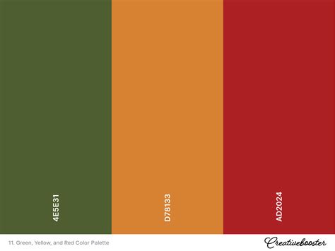 20+ Colors That Go with Red (with Color Palettes) – CreativeBooster