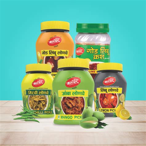 Pickle Combo (Pack of 5) – Katdare Food Products Pvt Ltd