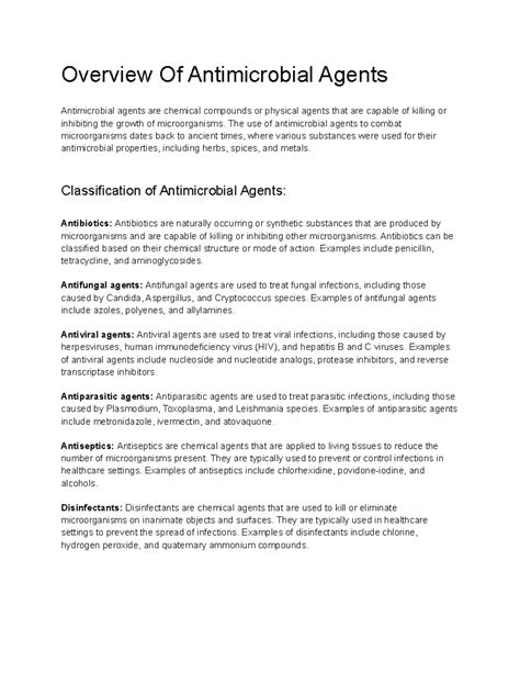 Image result for Antimicrobial Examples