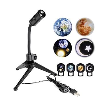 Buy Maharsh Plastic Moon Lamp Projector Night Light Earth Projection ...