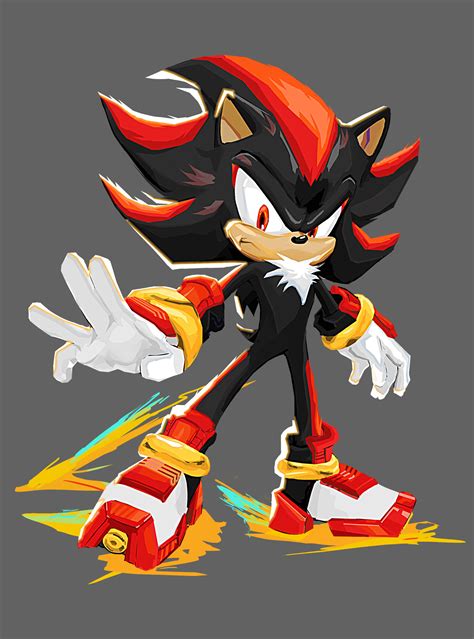 Shadow The Hedgehog Fan Art by Alex Duvivier — ProUser.Me