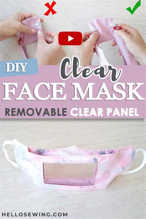 Image result for Tutorial Face Mask with Clear Window