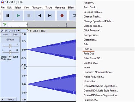 Image result for How to Fade an Audio File in Python