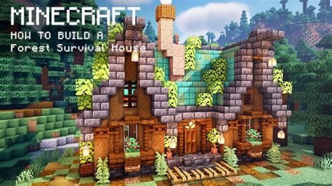 Image result for Minecraft Forest House Tutorial