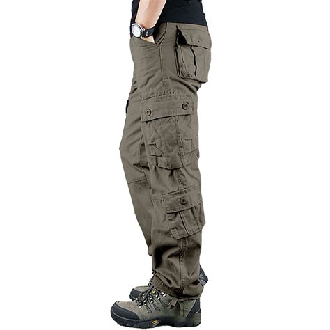 HEZHUONE Men Cargo Pants Wear Trousers Work Pants 6 Full Men's Cargo ...