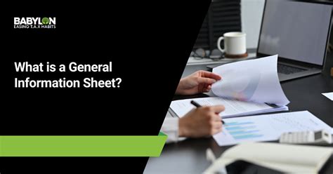 Image result for General Information Sheet Sample