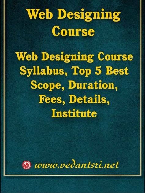 Image result for Web Design Course Syllabus