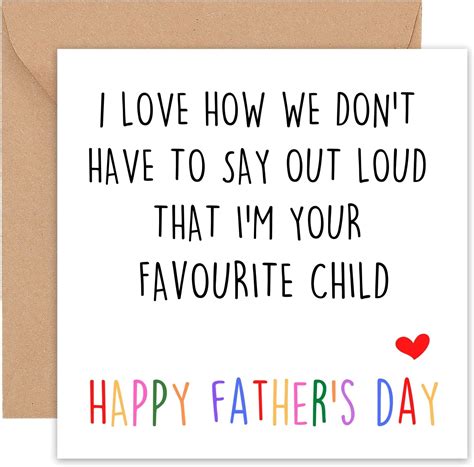 Fathers Day Card - Fathers Day Cards - Funny - Gifts From Daughter ...