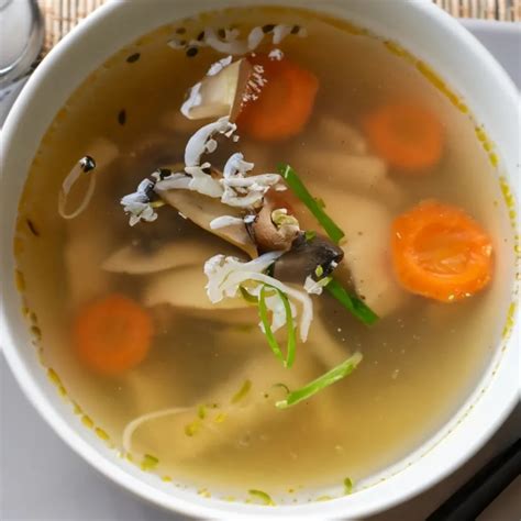 Japanese Clear Soup Recipe