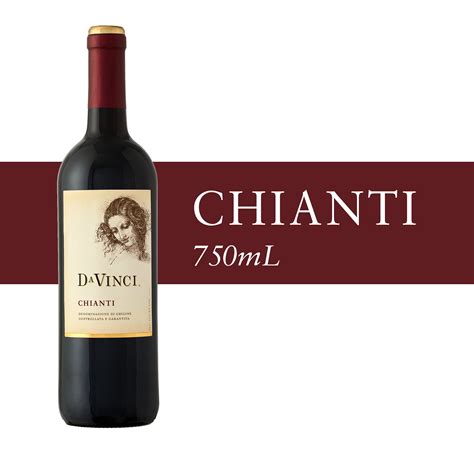Da Vinci Chianti Red Wine, 750ml Bottle - Walmart.com