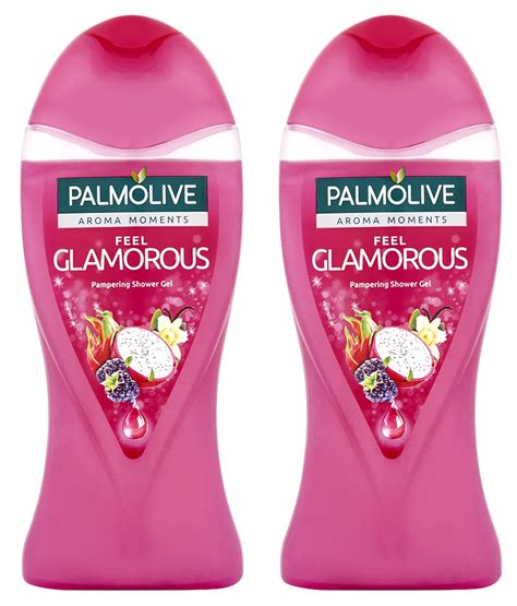 Buy Palmolive Feel Glamorous Pampering Shower Gel, 250ml (Pack of 2 ...