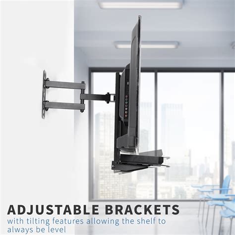 Buy VIVO Under or Above VESA TV Wall Mount Shelving Bracket AV ...