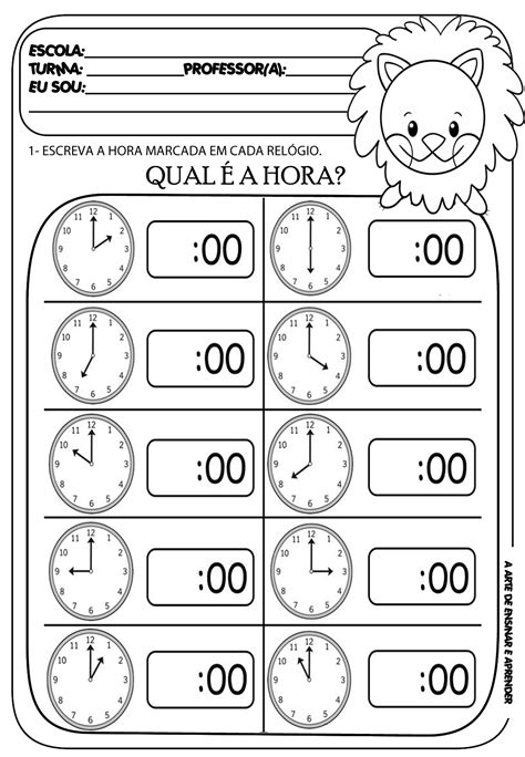 Atividade pronta - Matemática Horas