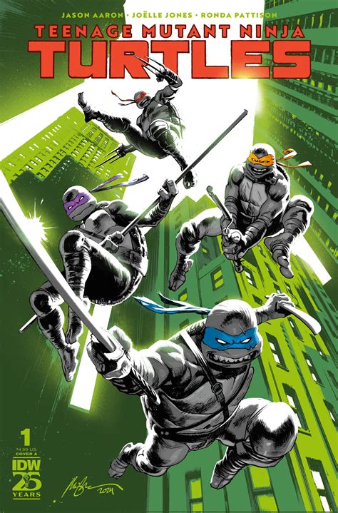 TMNT #1 : les premières pages du relaunch de Jason Aaron de Teenage ...