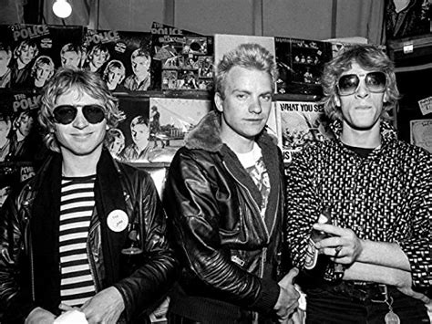 Photosight The Police Rock Music Band Retro Vintage Bw 24x18 ...